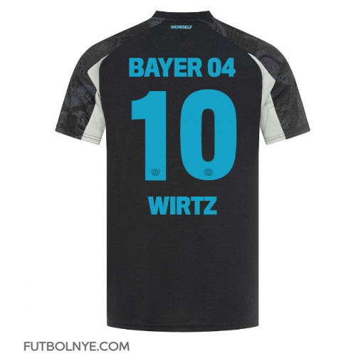 Camiseta Bayer Leverkusen Florian Wirtz #10 Tercera Equipación 2024-25 manga corta